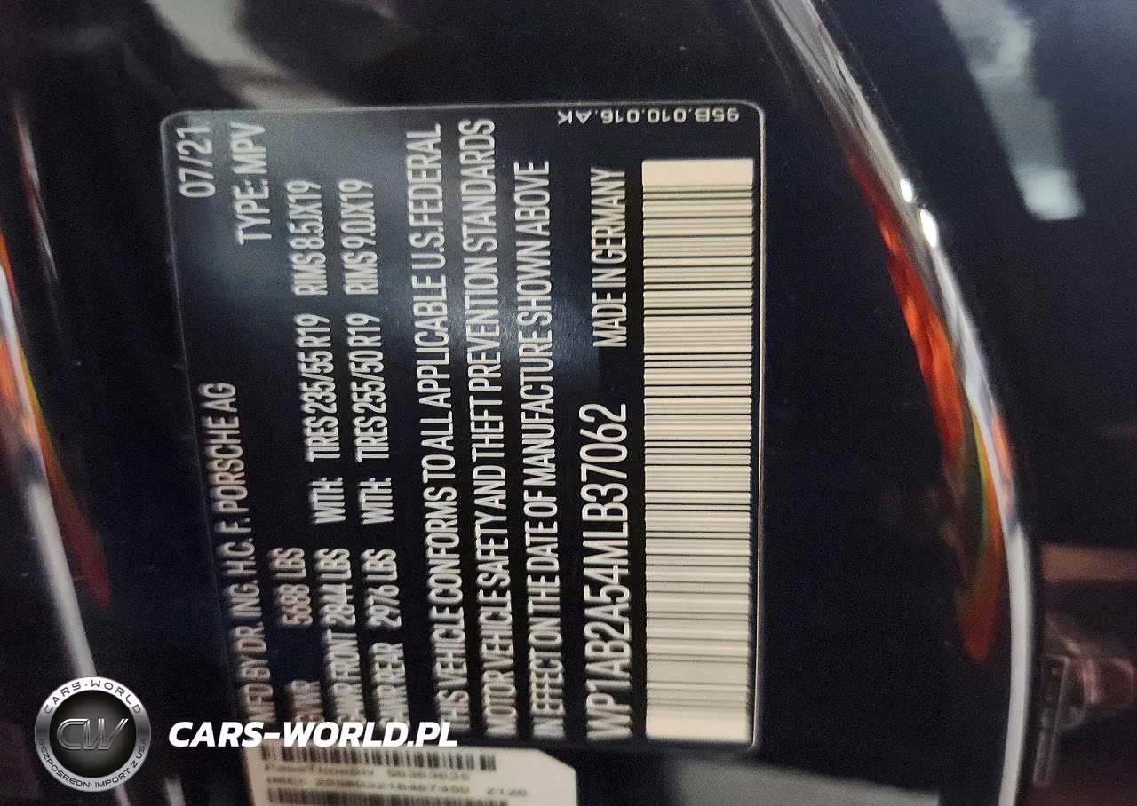 2021 Porsche Macan S VIN:WP1AB2A54MLB37062 - 13