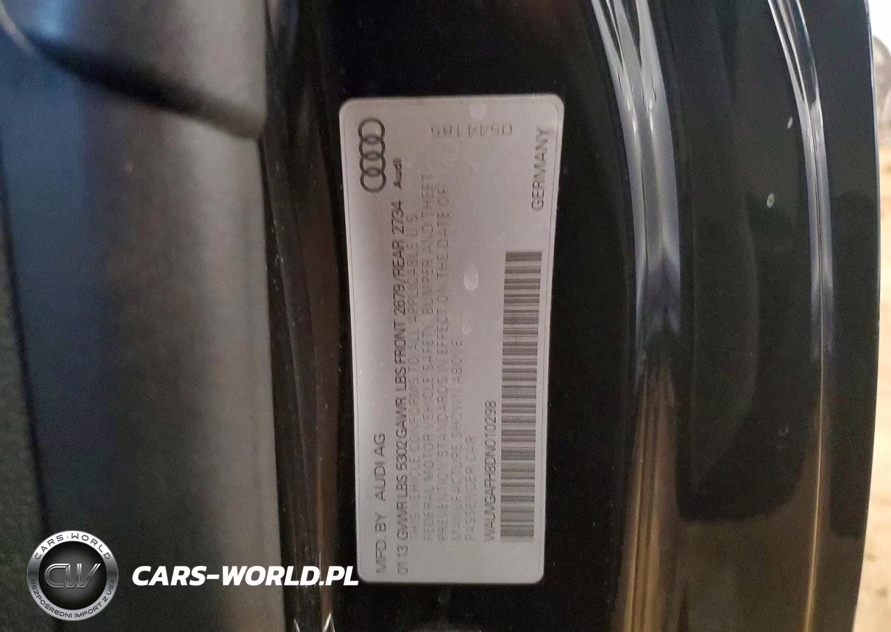 2013 Audi S5 Prestige VIN:WAUVGAFH8DN010298 - 12