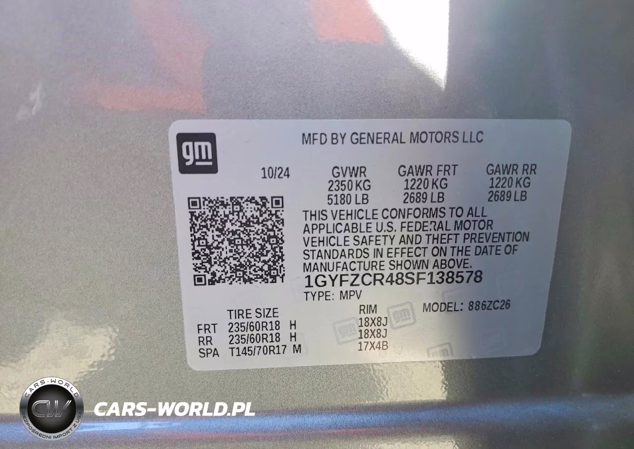 2025 Cadillac Xt4 Premium Luxury VIN:1GYFZCR48SF138578 - 14
