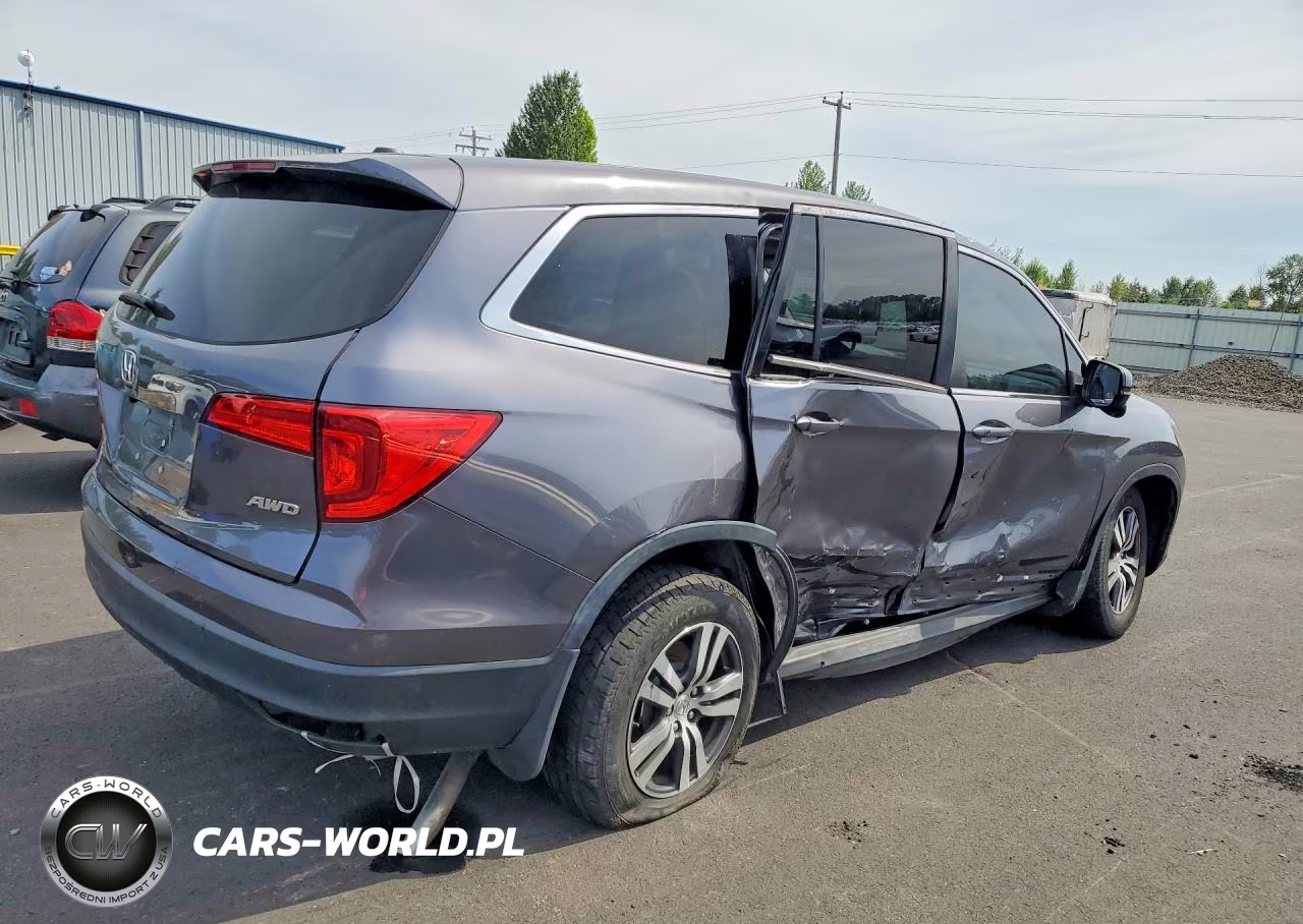 2018 Honda Pilot Ex-L VIN:5FNYF6H58JB026529 - 3