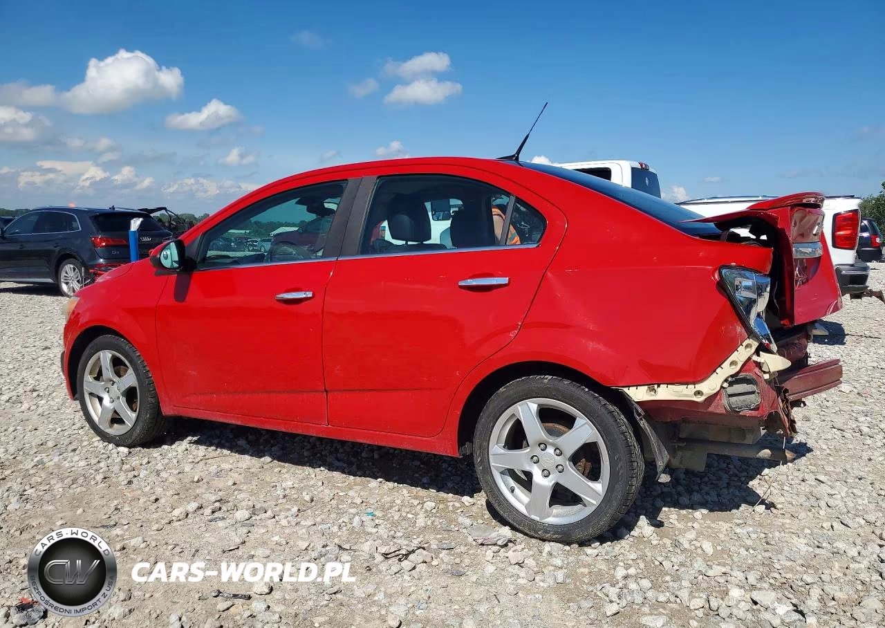 2013 Chevrolet Sonic Ltz VIN:1G1JE5SH6D4165743 - 2