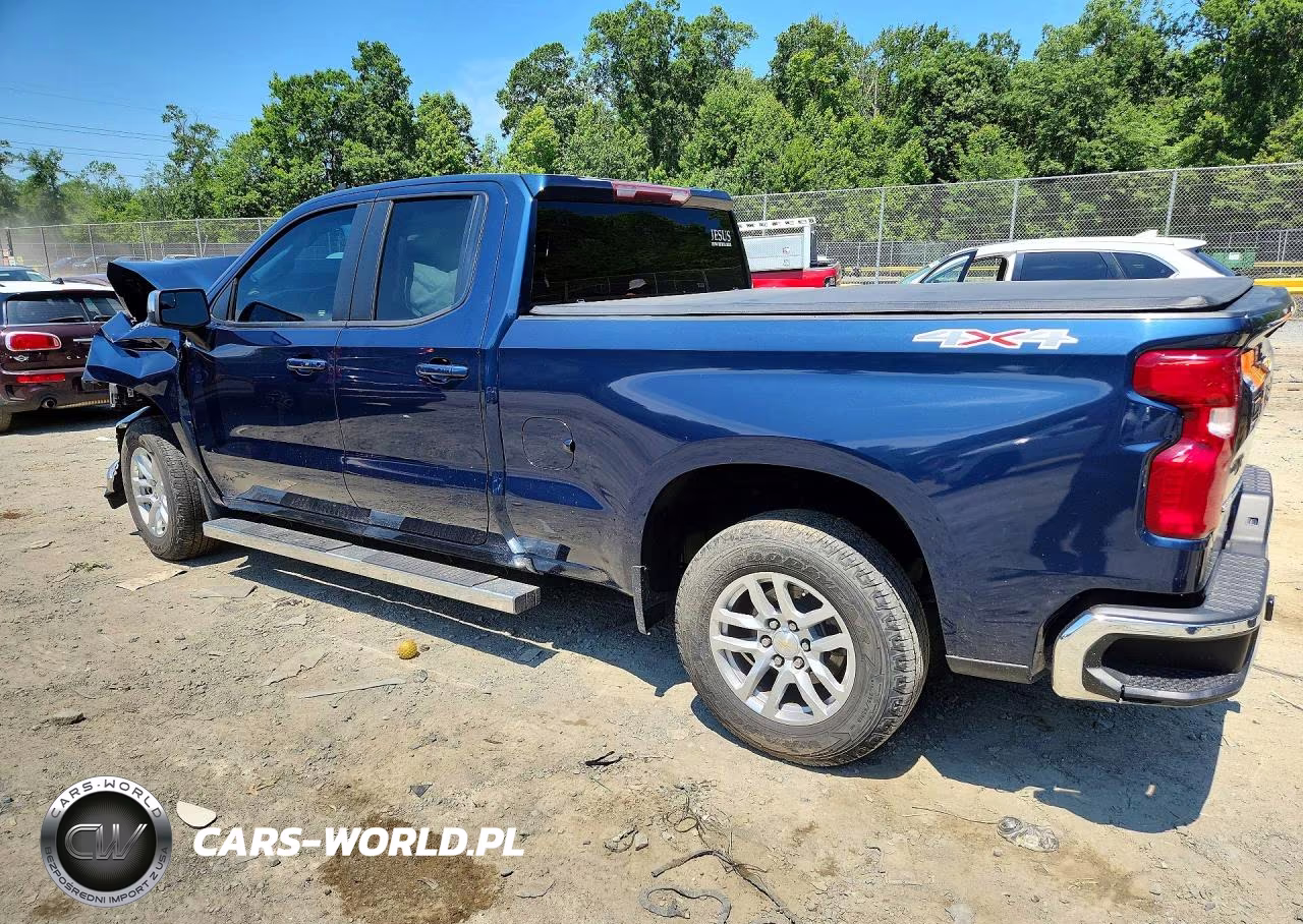 2021 Chevrolet Silverado K1500 Lt VIN:1GCRYDEK2MZ125665 - 2