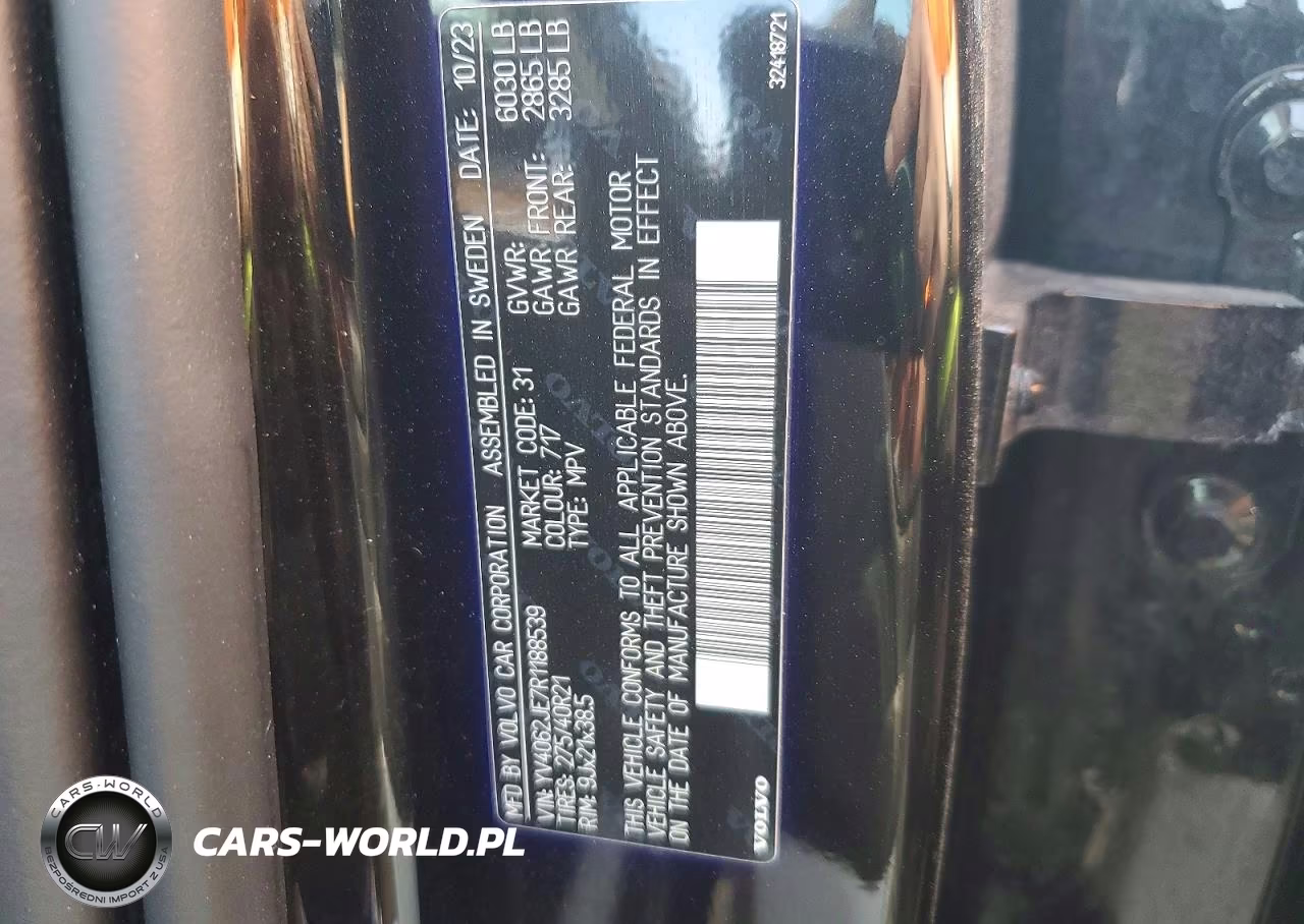 2024 Volvo Xc90 Plus VIN:YV4062JE7R1188539 - 13