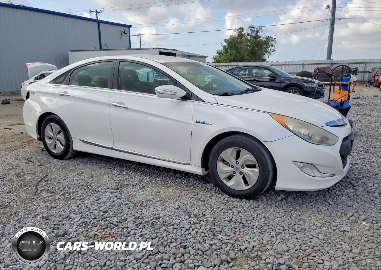 2015 Hyundai Sonata Hybrid Base VIN:KMHEC4A4XFA133529 - 4