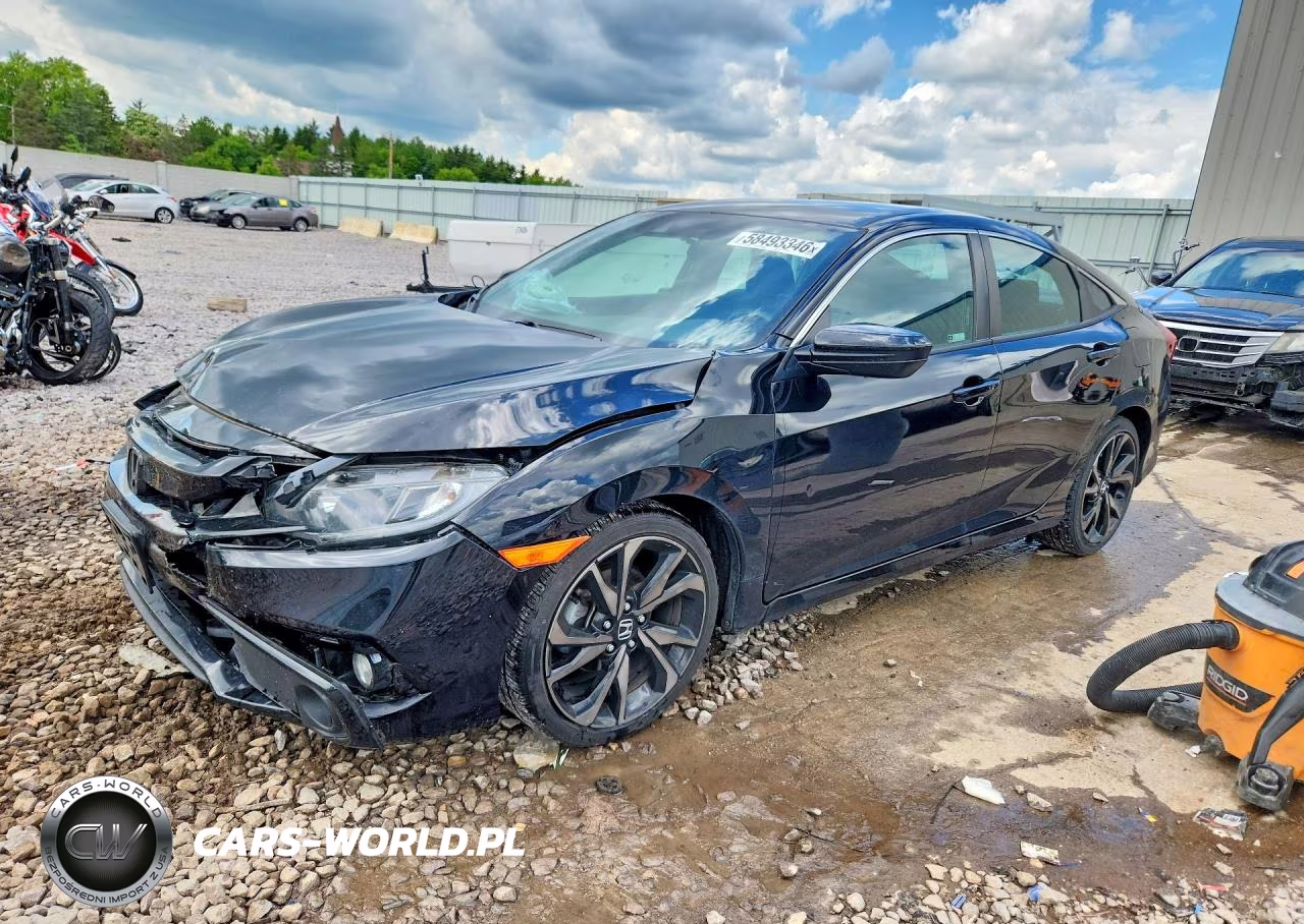 2021 Honda Civic Sport VIN:2HGFC2F87MH552432 - 1