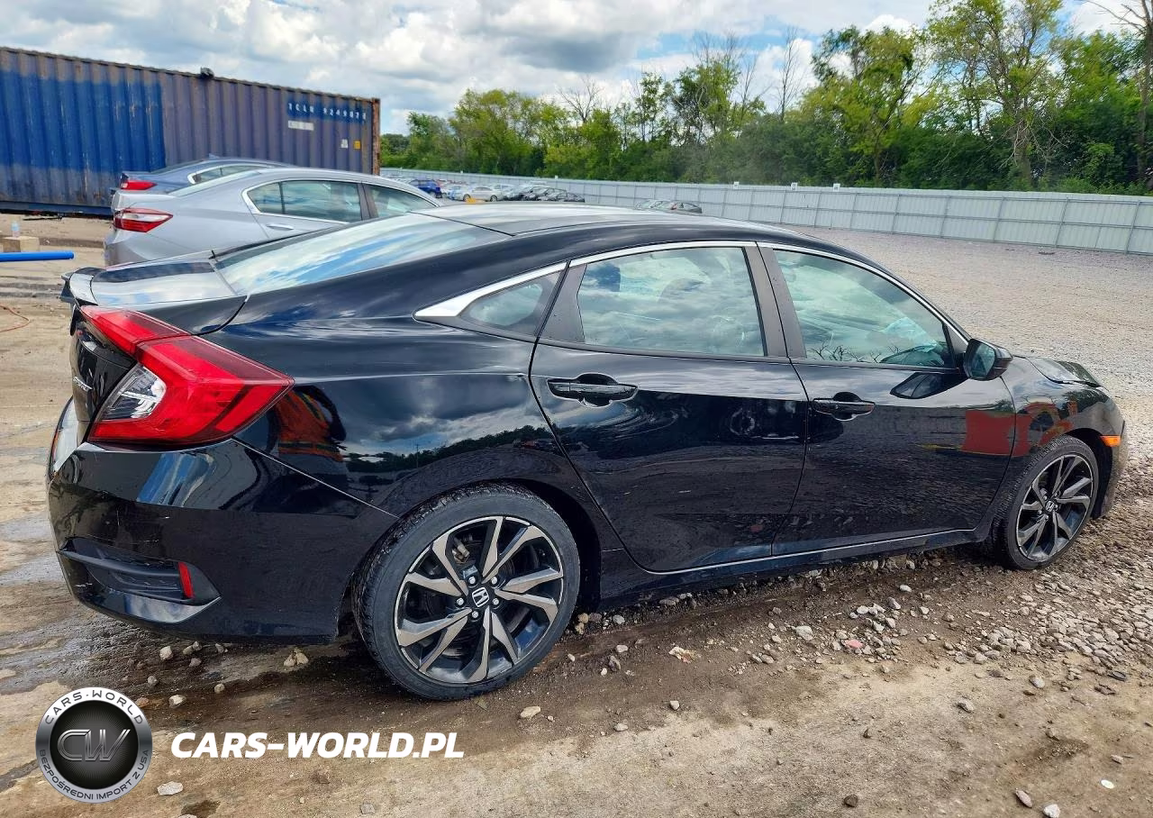 2021 Honda Civic Sport VIN:2HGFC2F87MH552432 - 3