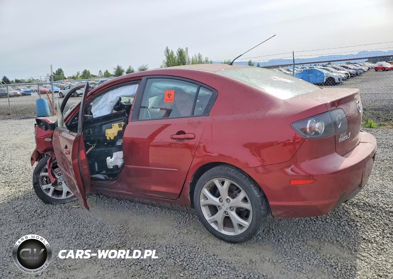 2008 Mazda 3 I VIN:JM1BK32F481174326 - 2