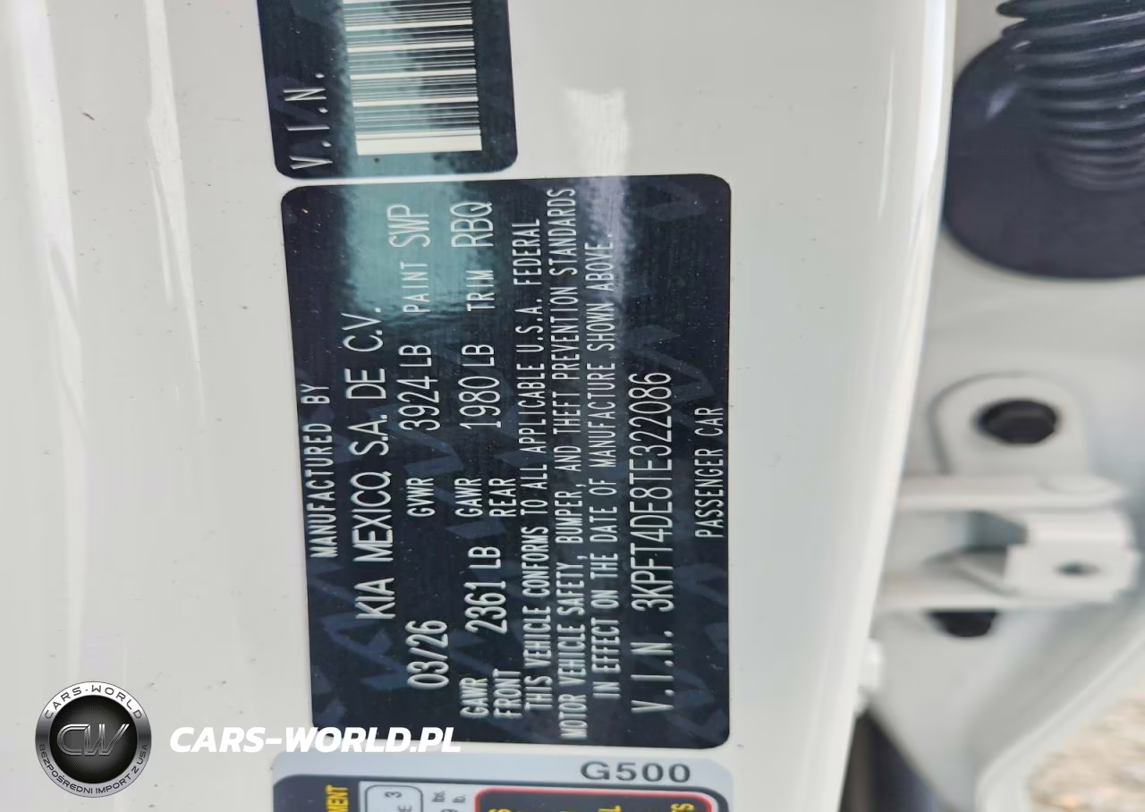 2026 Kia K4 Lxs VIN:3KPFT4DE8TE322086 - 13