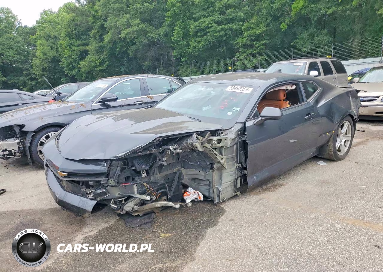 2016 Chevrolet Camaro Lt VIN:1G1FD1RS1G0145138 - 1
