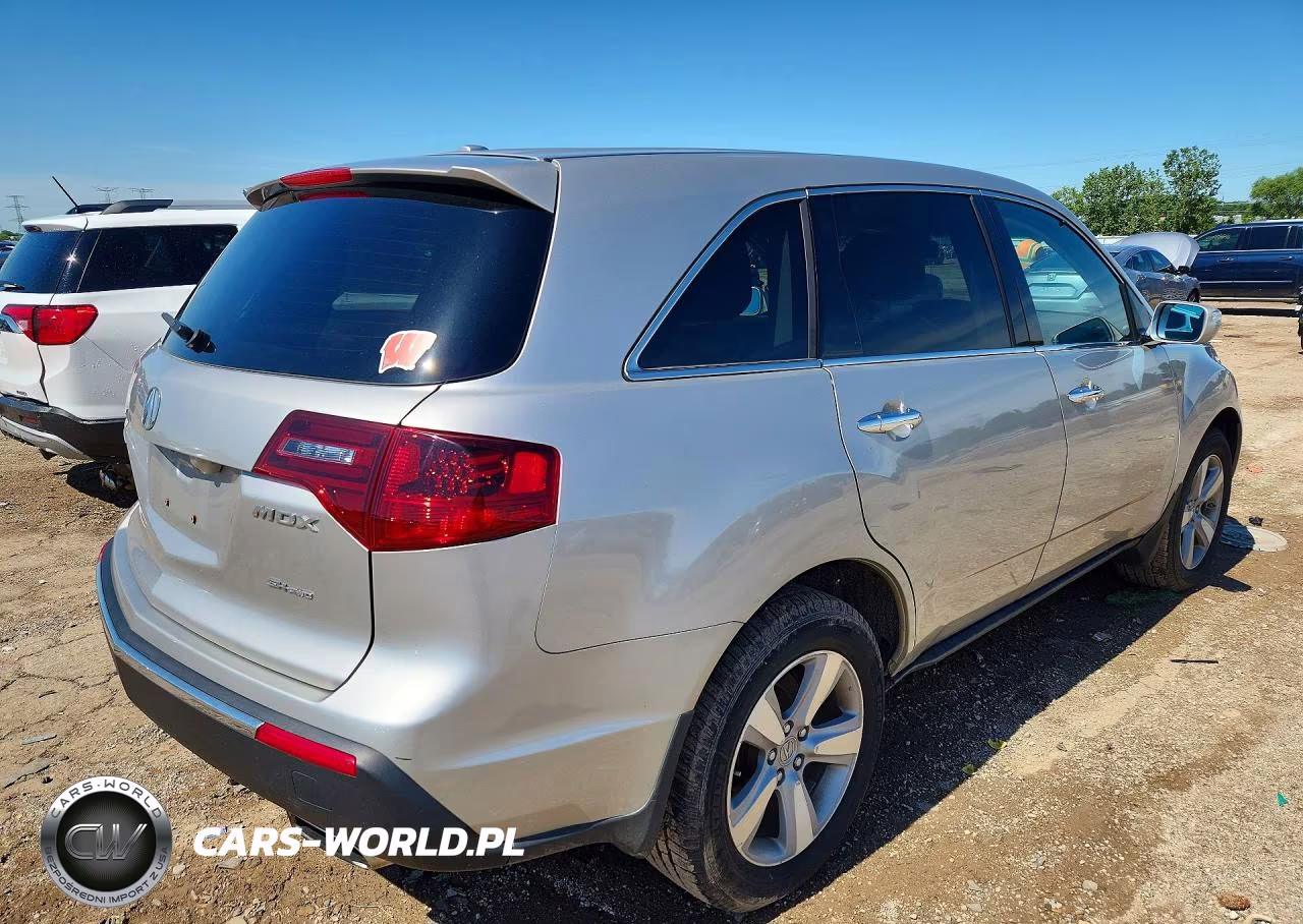 2012 Acura Mdx Technology VIN:2HNYD2H47CH543009 - 3