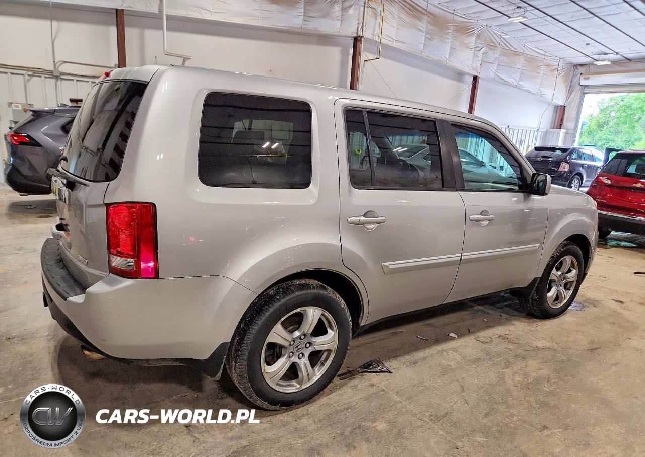 2014 Honda Pilot Exl VIN:5FNYF4H5XEB025862 - 3