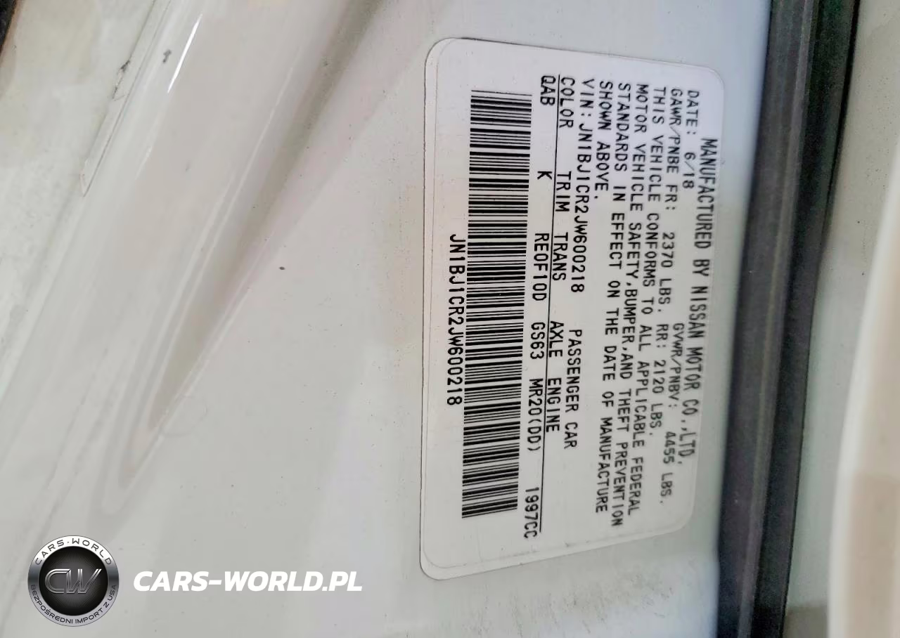 2018 Nissan Rogue Sport Sl VIN:JN1BJ1CR2JW600218 - 14