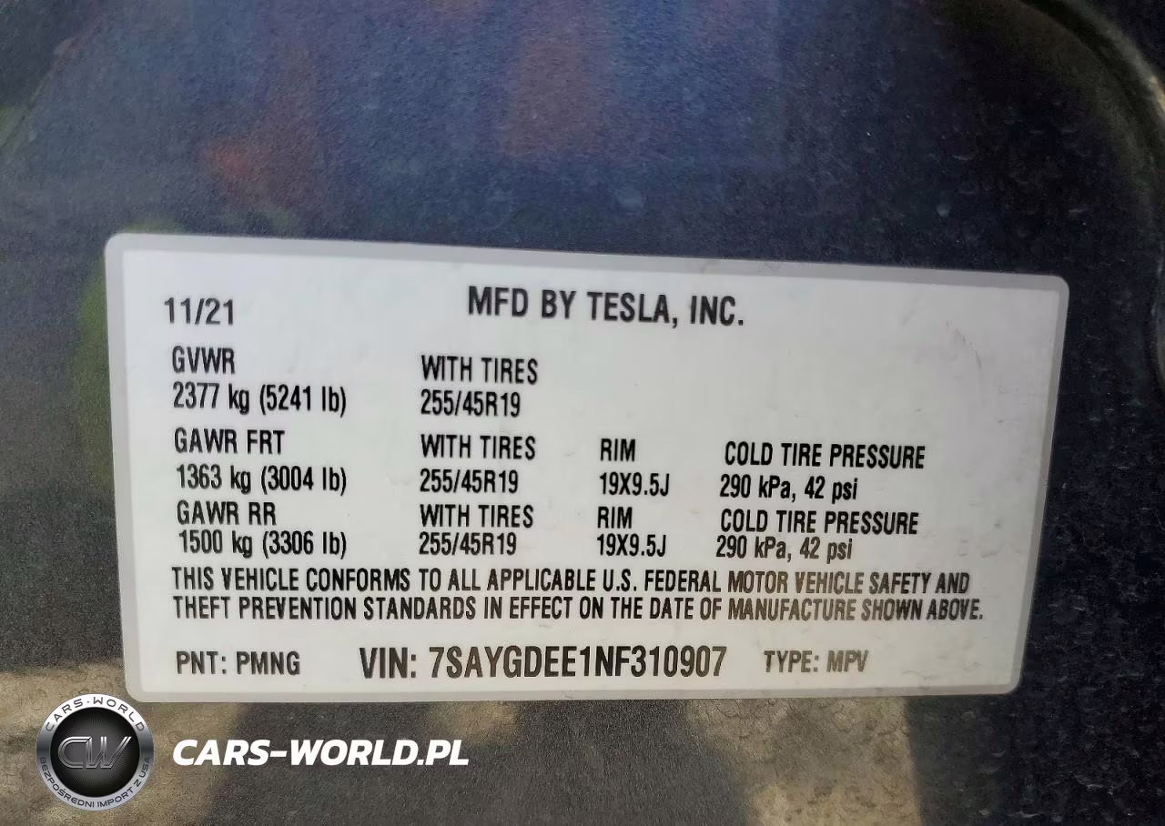 2022 Tesla Model Y VIN:7SAYGDEE1NF310907 - 13