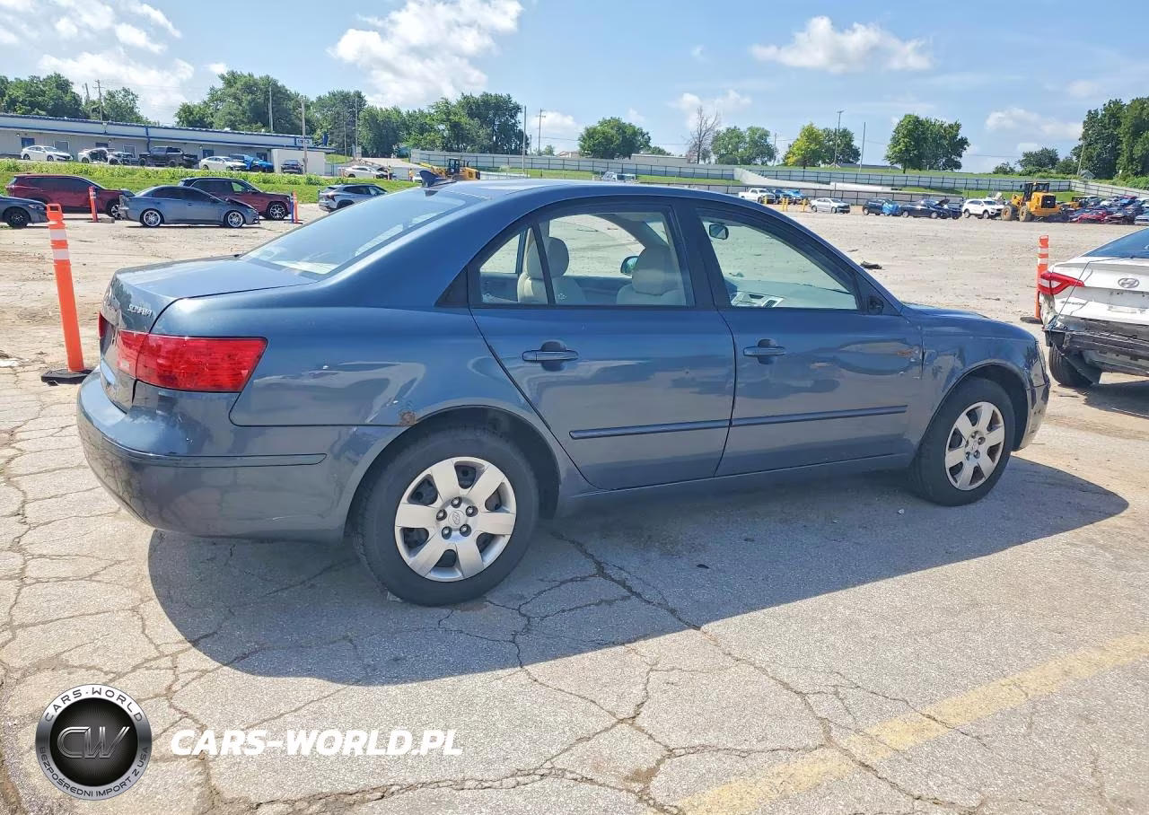 2009 Hyundai Sonata Gls VIN:5NPET46C79H494265 - 3
