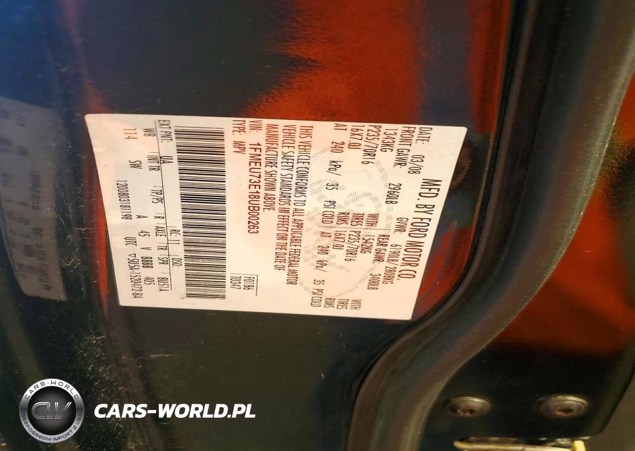 2008 Ford Explorer VIN:1FMEU73E18UB00263 - 13