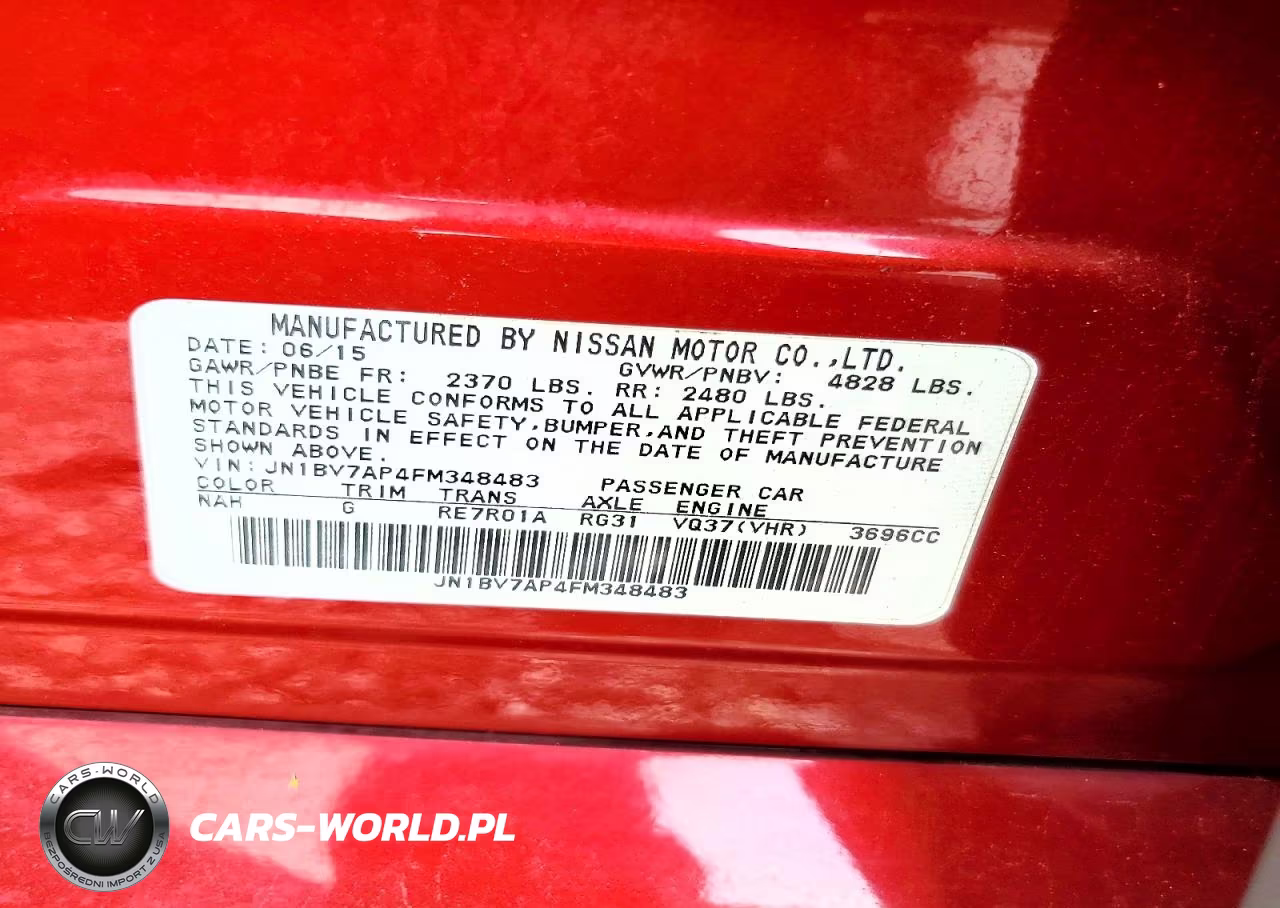 2015 Infiniti Q50 Premium VIN:JN1BV7AP4FM348483 - 13