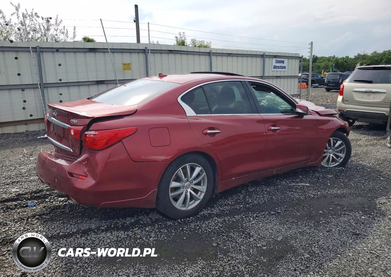 2015 Infiniti Q50 Premium VIN:JN1BV7AP4FM348483 - 3