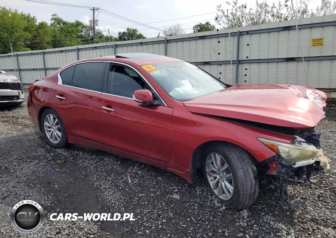 2015 Infiniti Q50 Premium VIN:JN1BV7AP4FM348483 - 4