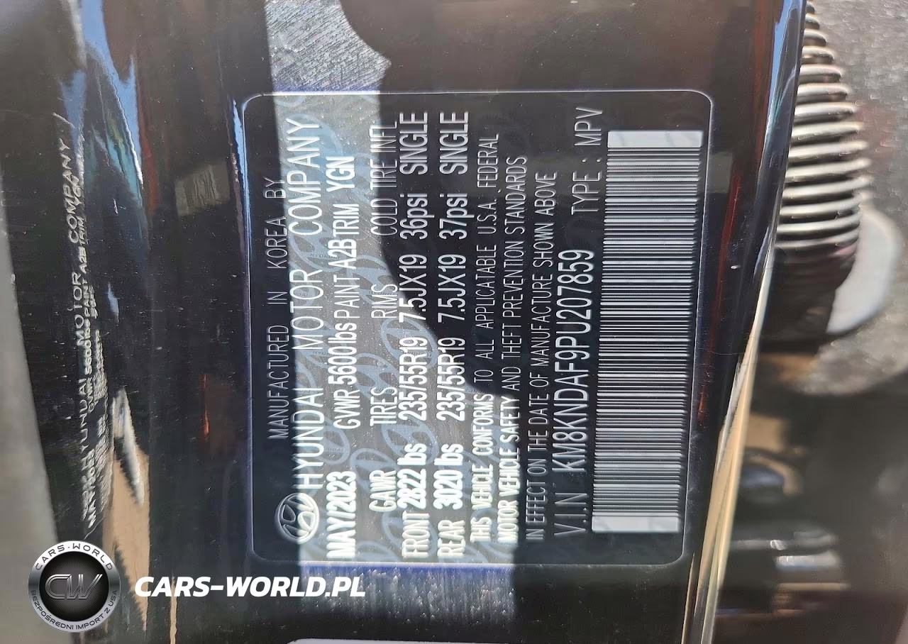 2023 Hyundai Ioniq 5 Sel VIN:KM8KNDAF9PU207859 - 12