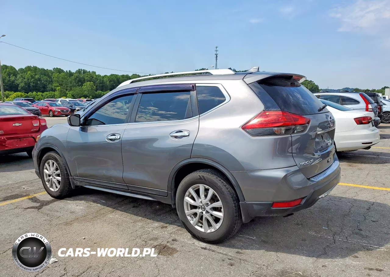 2017 Nissan Rogue Sv VIN:KNMAT2MT7HP611030 - 2