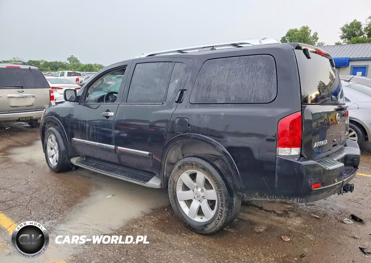 2010 Nissan Armada Se VIN:5N1BA0NC0AN615317 - 2