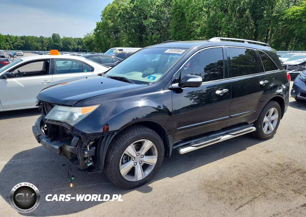 2012 Acura Mdx Technology VIN:2HNYD2H3XCH509444 - 1