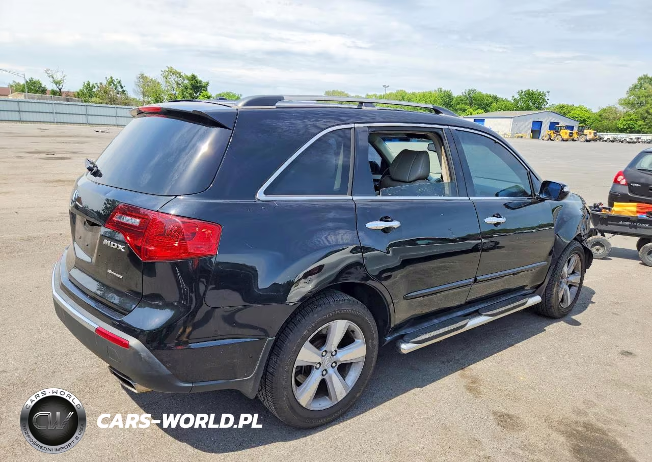 2012 Acura Mdx Technology VIN:2HNYD2H3XCH509444 - 3