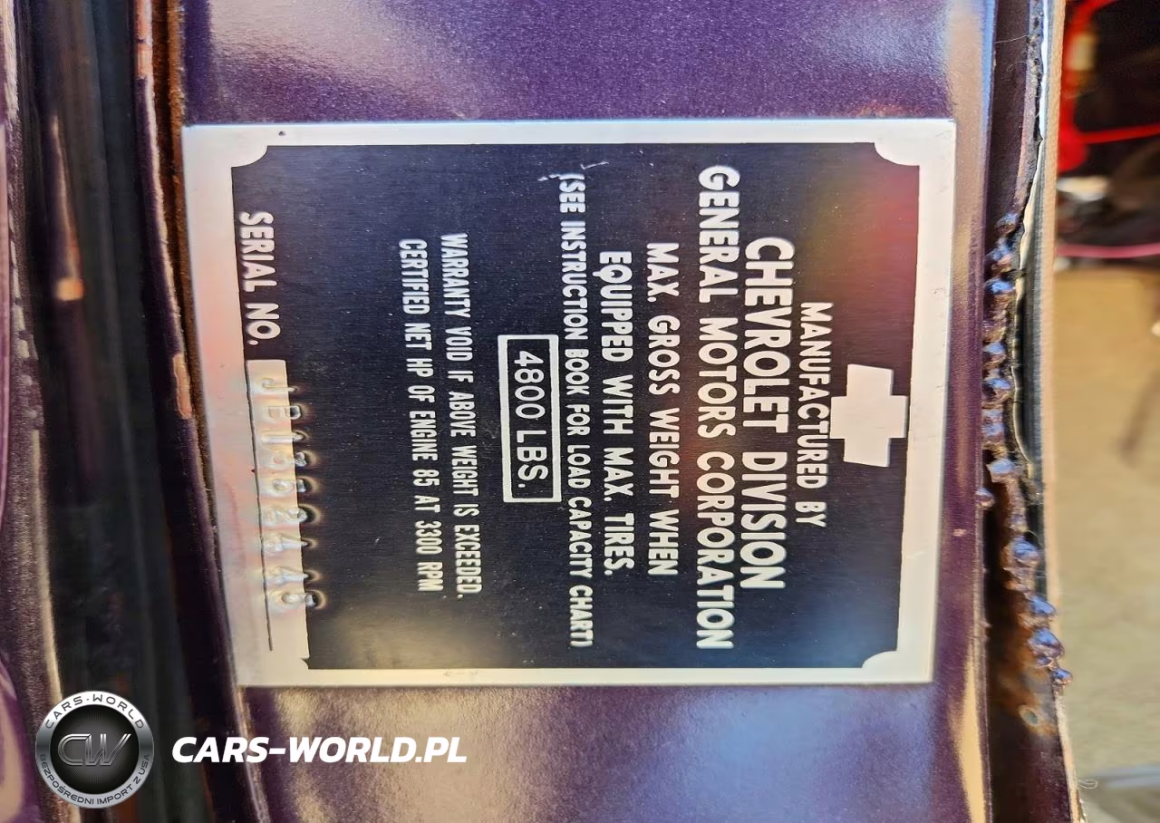 1951 Chevrolet Uk VIN:JB1352445 - 12