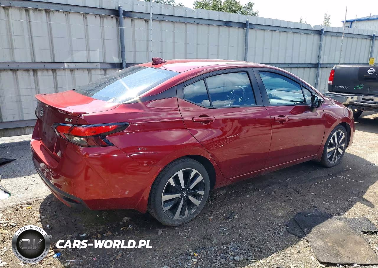2021 Nissan Versa Sr VIN:3N1CN8FV1ML922126 - 3