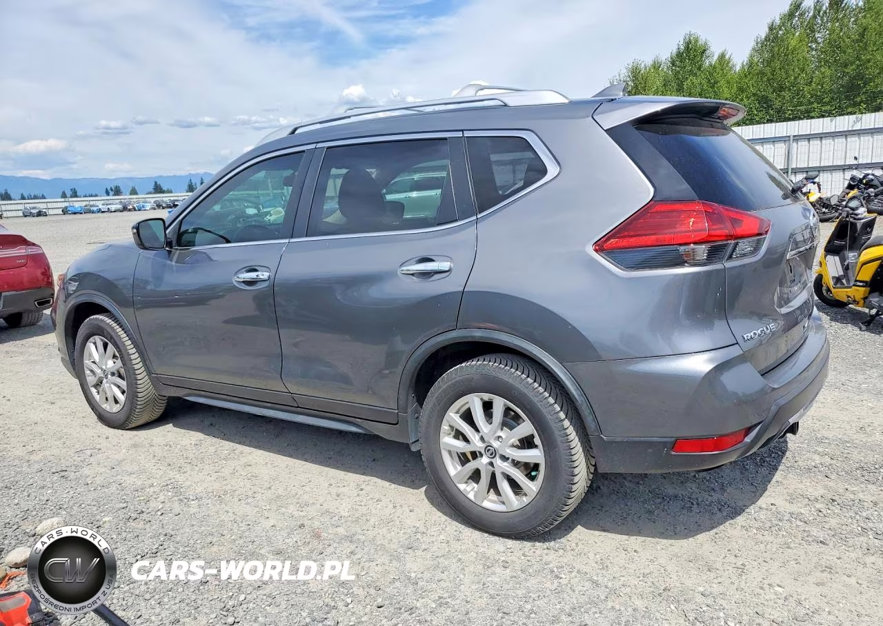 2017 Nissan Rogue Sv VIN:JN8AT2MV2HW024066 - 2