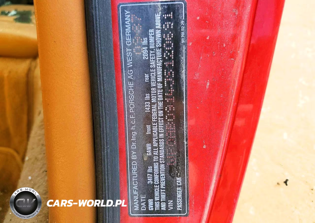 1988 Porsche 911 Carrera VIN:WP0AB0914JS120691 - 12