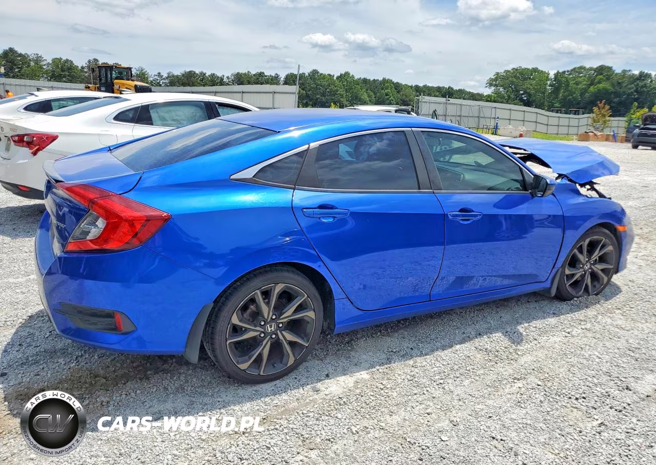 2020 Honda Civic Sport VIN:19XFC2F80LE014129 - 3