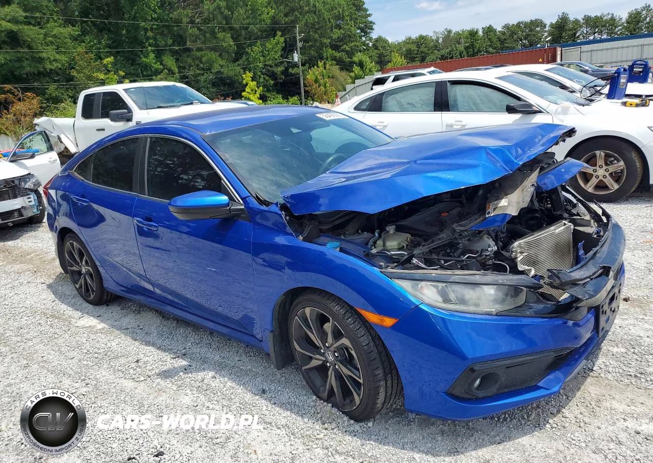 2020 Honda Civic Sport VIN:19XFC2F80LE014129 - 4