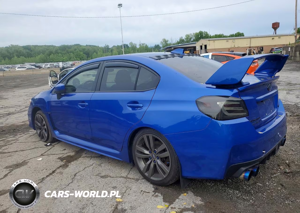 2016 Subaru Wrx Premium VIN:JF1VA1E63G8817986 - 2