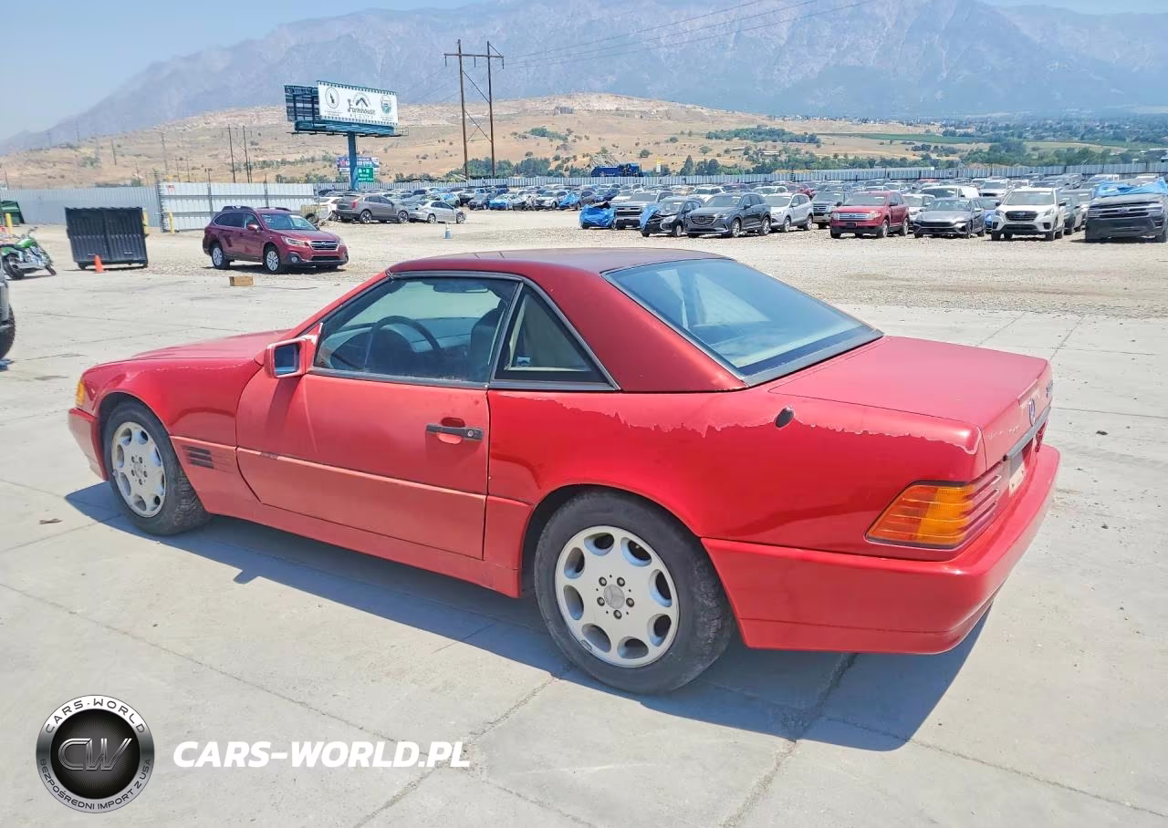 1991 Mercedes-Benz 500 Sl VIN:WDBFA66E1MF030039 - 2