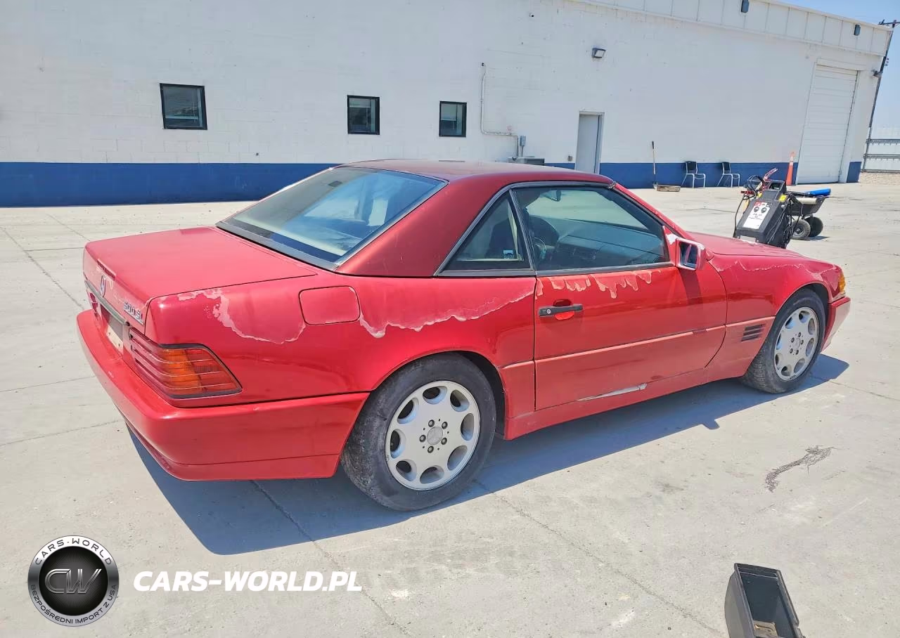 1991 Mercedes-Benz 500 Sl VIN:WDBFA66E1MF030039 - 3