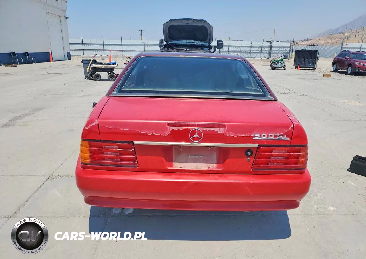 1991 Mercedes-Benz 500 Sl VIN:WDBFA66E1MF030039 - 6