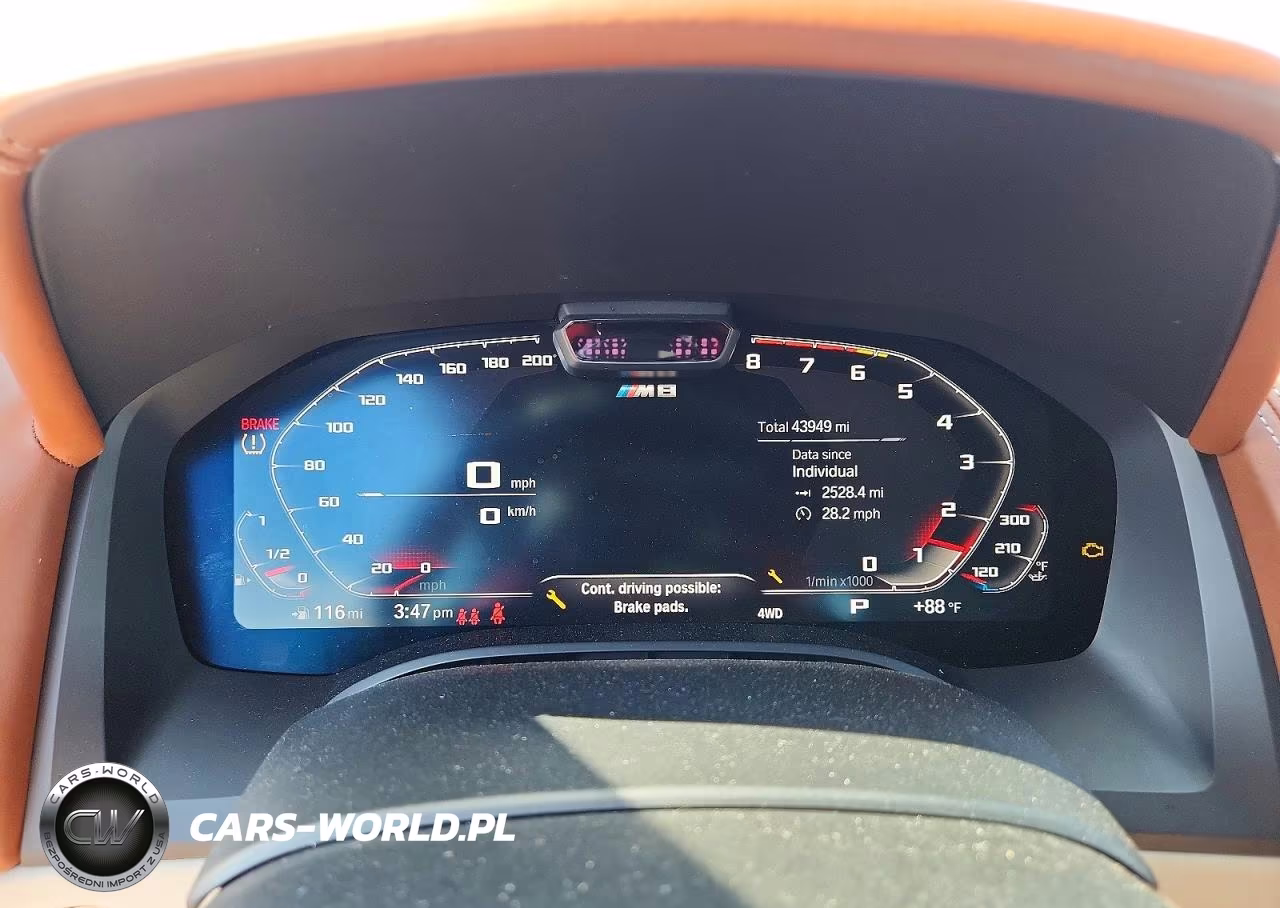 2020 BMW M8 VIN:WBSDZ0C08LBM09464 - 9