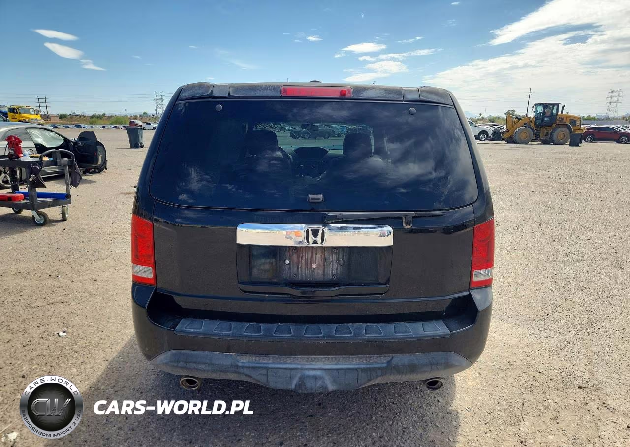 2013 Honda Pilot Exl VIN:5FNYF3H54DB017667 - 6