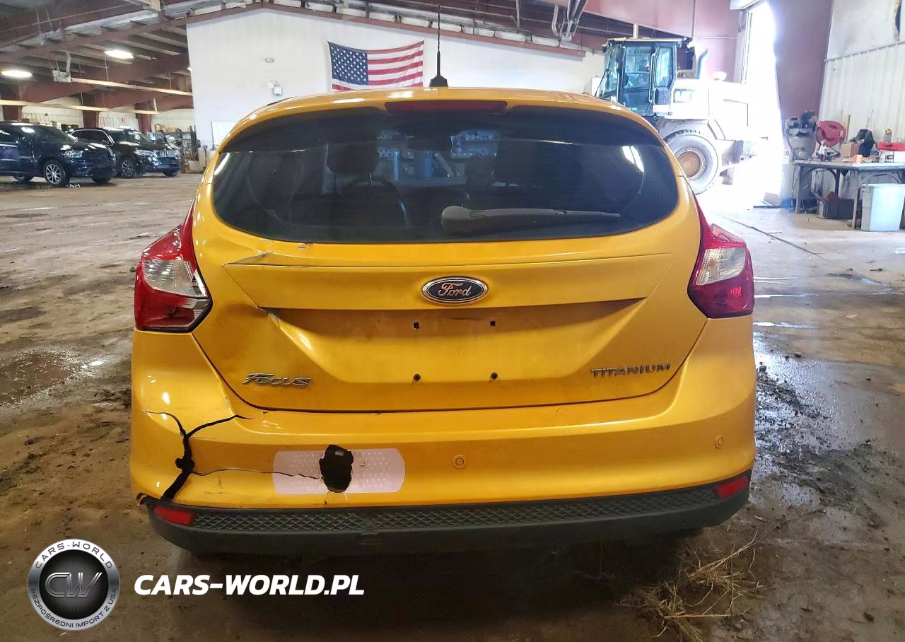 2012 Ford Focus Titanium VIN:1FAHP3N25CL145313 - 6