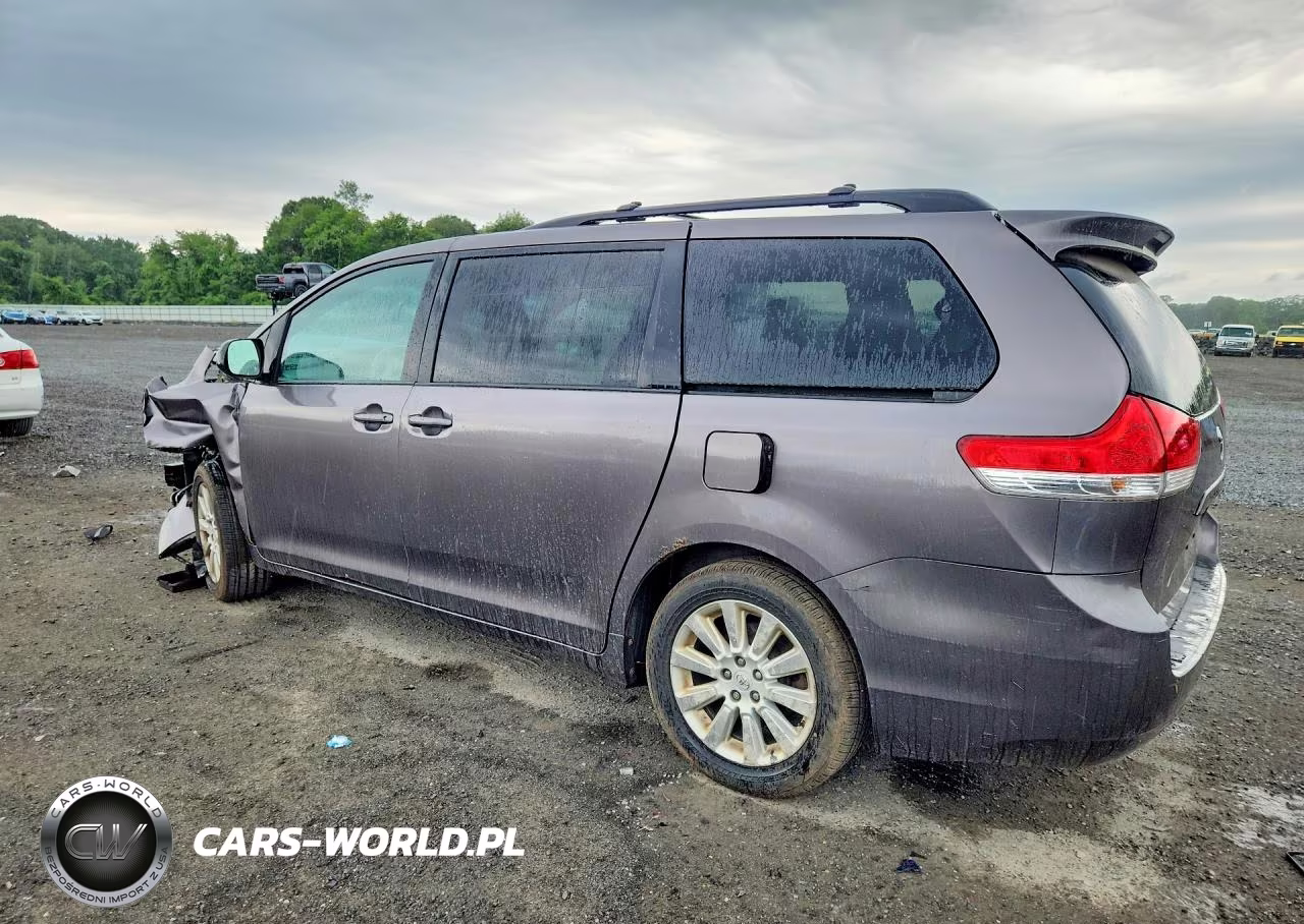 2012 Toyota Sienna Xle 7-Passenger VIN:5TDDK3DC2CS046223 - 2