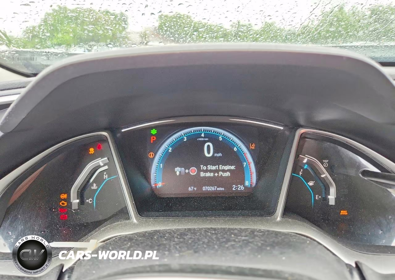 2016 Honda Civic Touring VIN:19XFC1F90GE026967 - 9