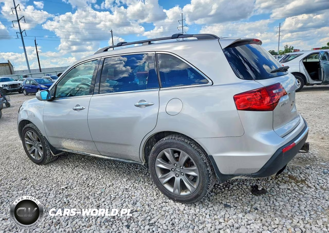 2010 Acura Mdx Advance VIN:2HNYD2H7XAH502056 - 2