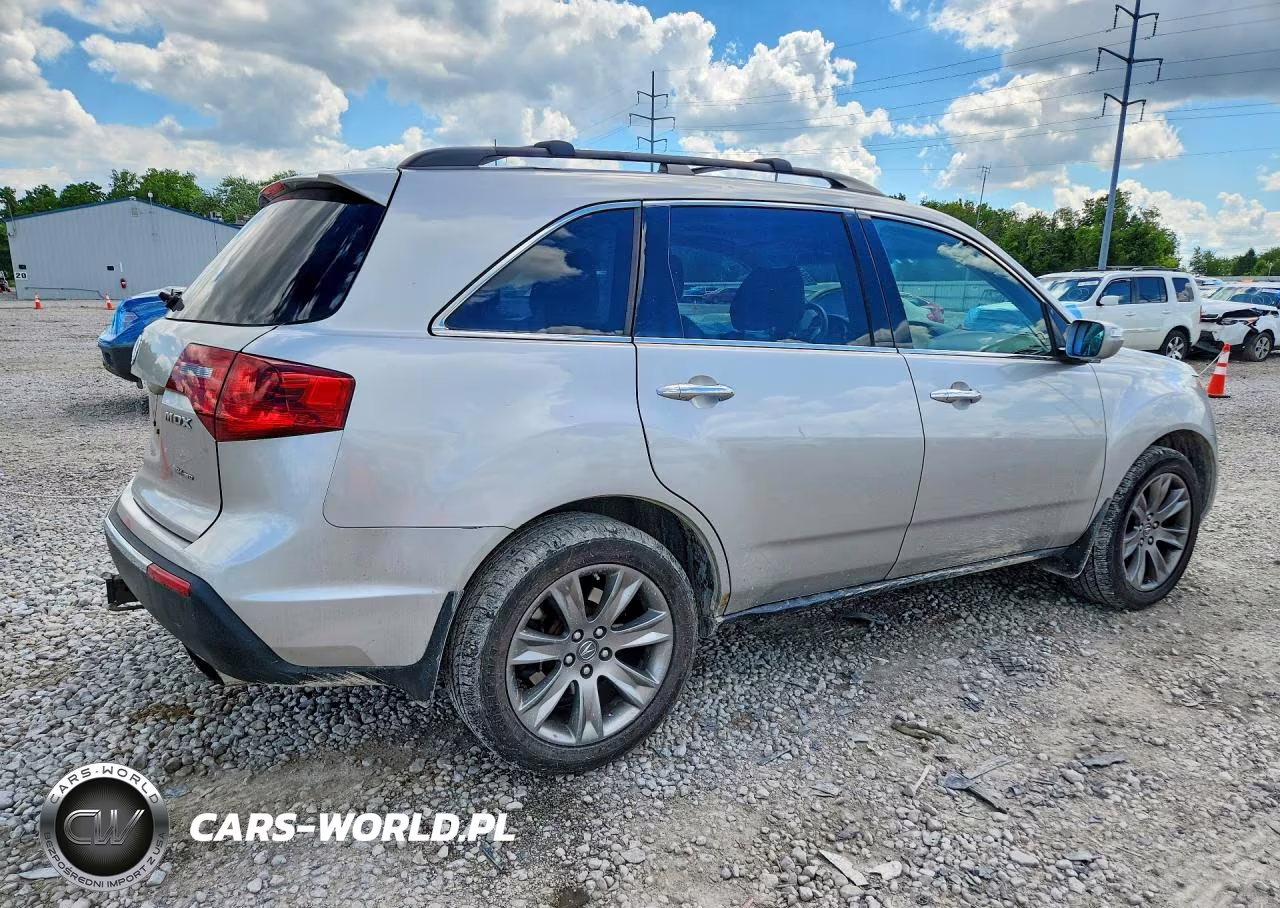 2010 Acura Mdx Advance VIN:2HNYD2H7XAH502056 - 3