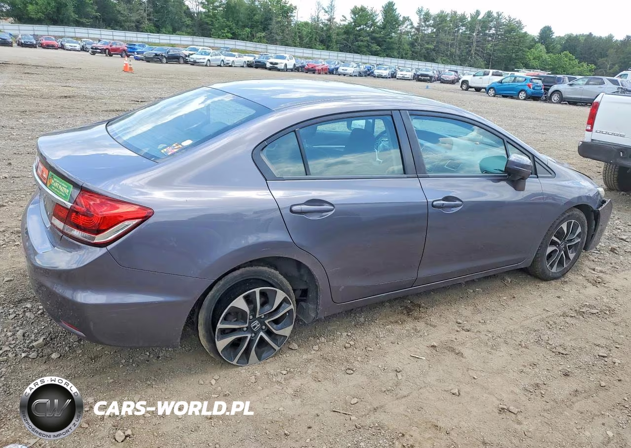 2015 Honda Civic Ex VIN:19XFB2F88FE027850 - 3