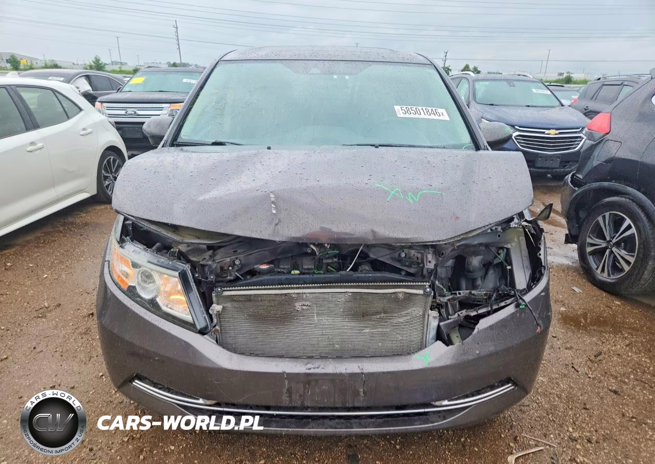 2016 Honda Odyssey Exl VIN:5FNRL5H63GB020436 - 5