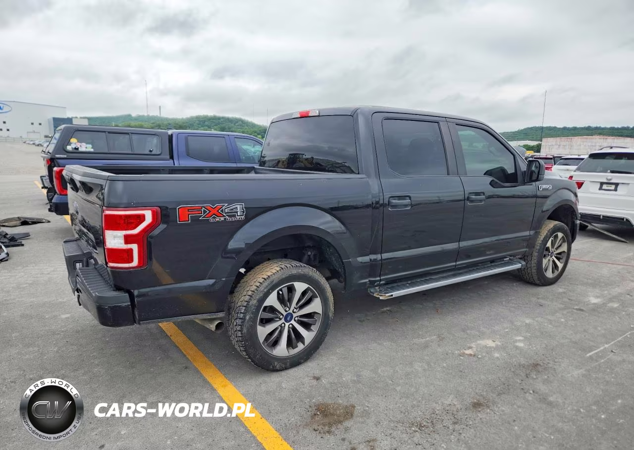 2019 Ford F150 Supercrew VIN:1FTEW1E58KKC75833 - 3