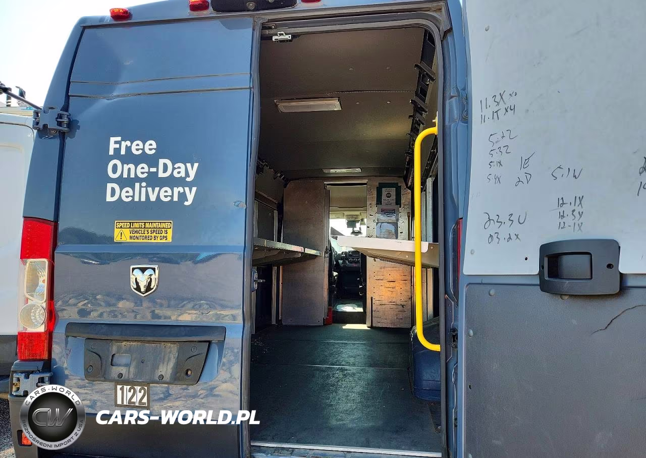 2020 Ram Promaster 3500 Delivery Van VIN:3C6URVJG7LE136869 - 10
