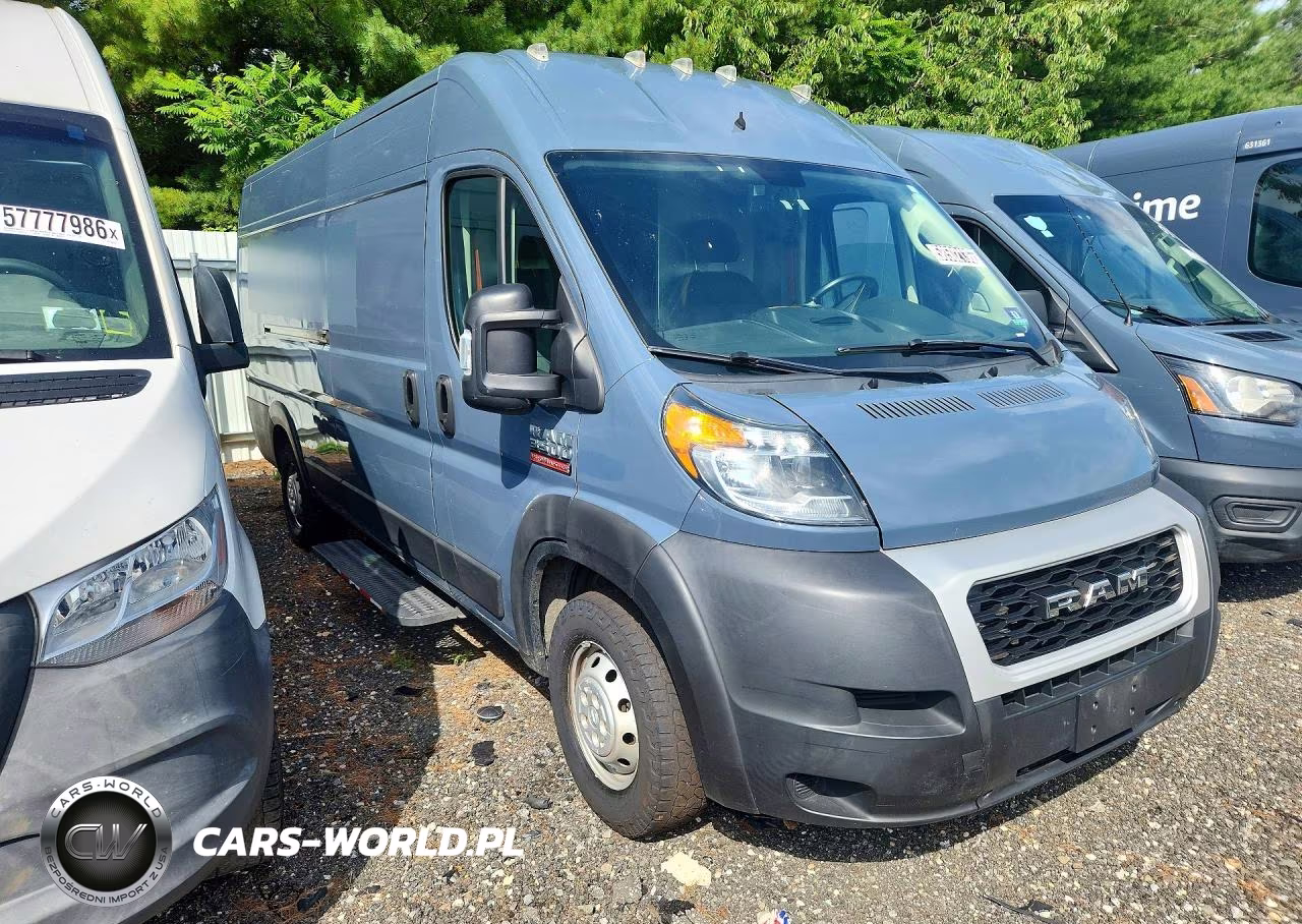 2020 Ram Promaster 3500 Delivery Van VIN:3C6URVJG0LE140097 - 4