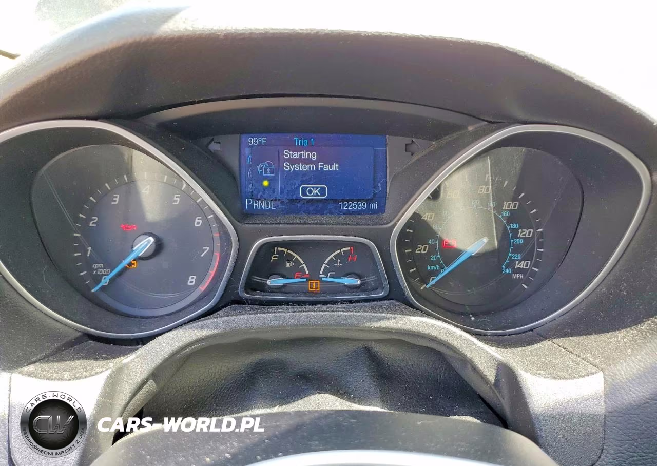 2014 Ford Focus Se VIN:1FADP3F23EL261111 - 9